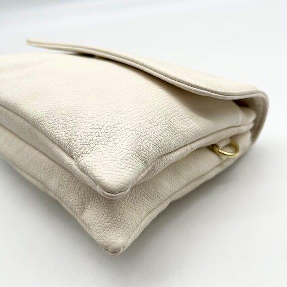 MINICAT Cream Faux Leather Multipocket Crossbody - Picture 7 of 12